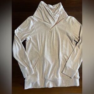 Maurices Cream Cowl Neck Sweater